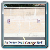Ss Peter Paul Garage Before Tuckpointing