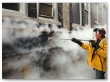 Brick Pressure Wash - During